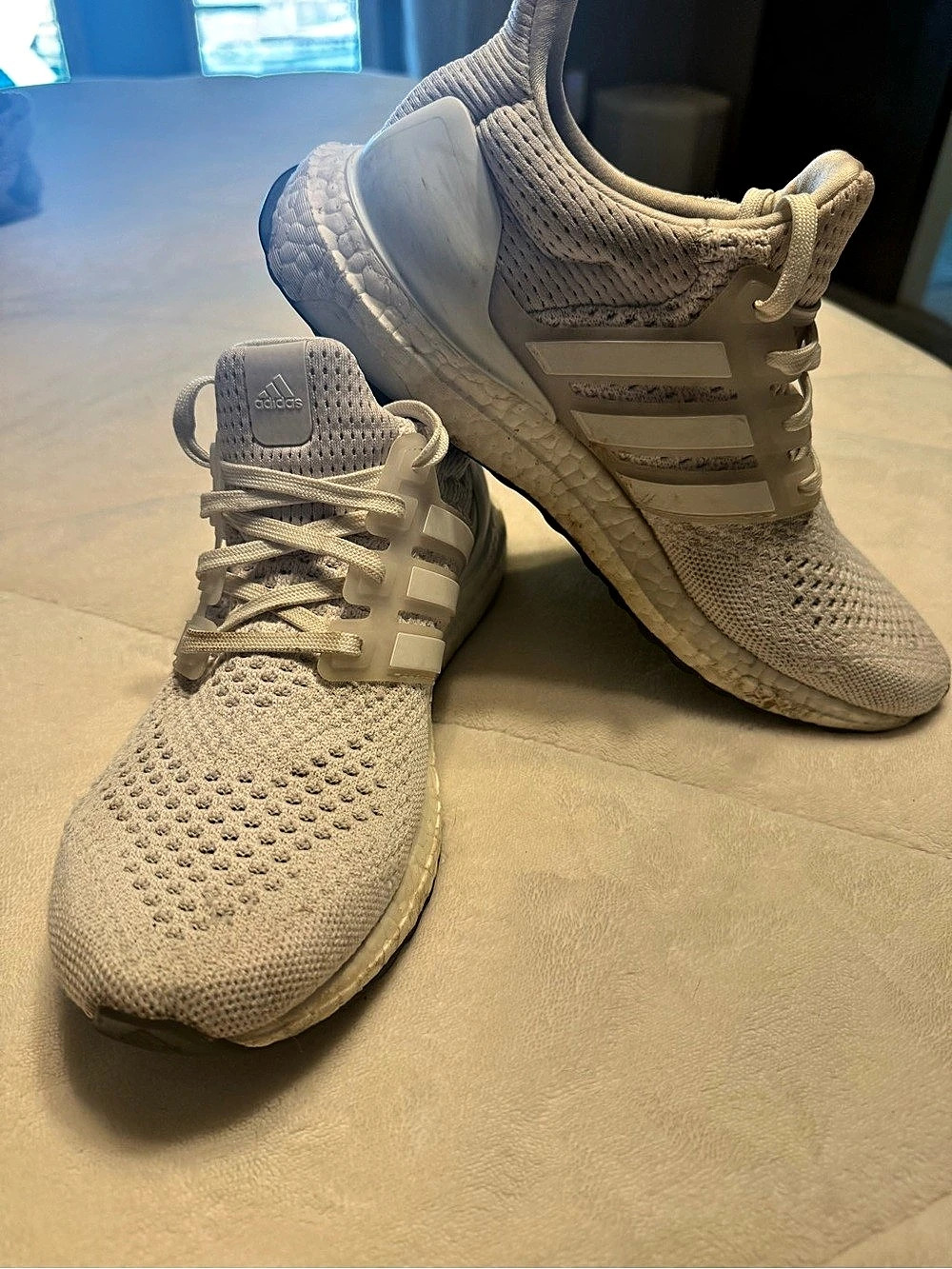 Adidas UltraBoost 1.0 Retro White Running Sneakers